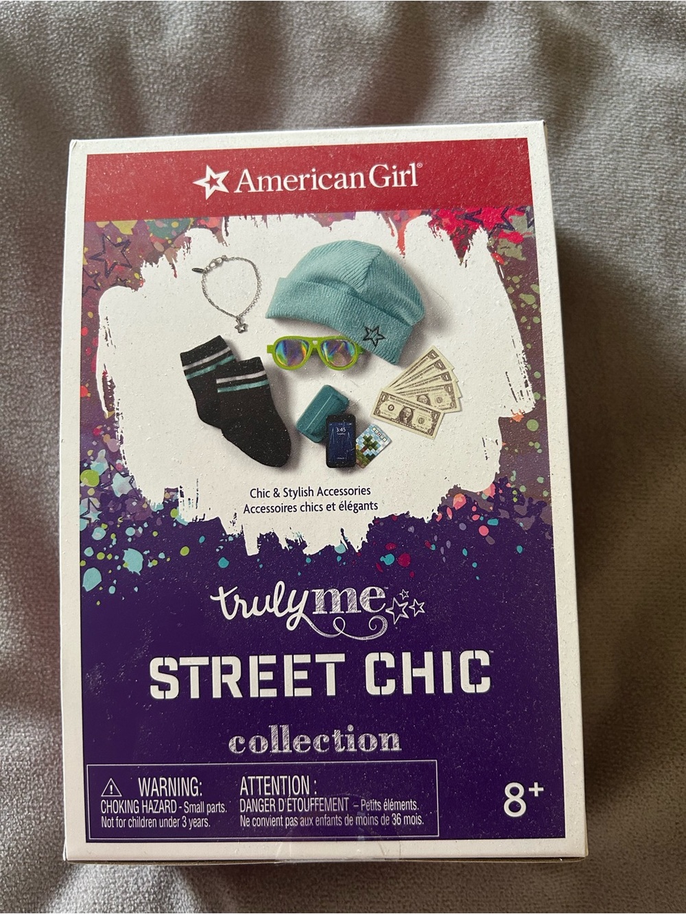 American Girl Truly Me Street Chic Accessory Set - Teal & Black